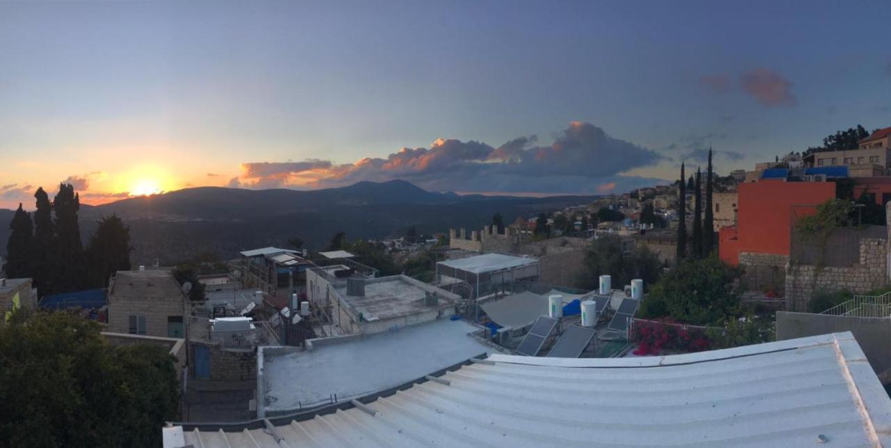 Galilee Sunset Tzimmers Safed Bagian luar foto